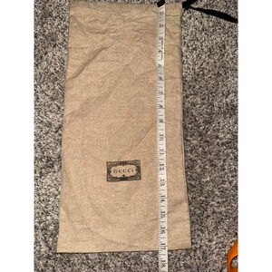 Unisex Gucci Beige Black One Size Garment Dust Bag